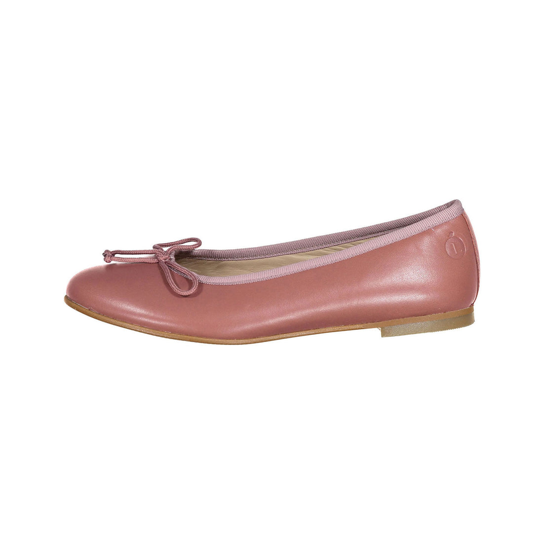 Ladida Shoes Mauve Leather Ballet Flat