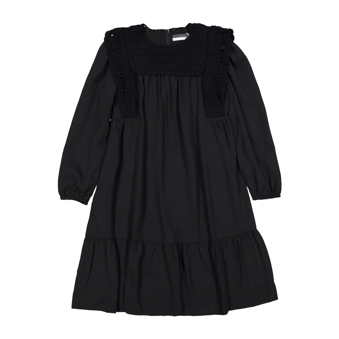 ROWE Black Crochet Dress