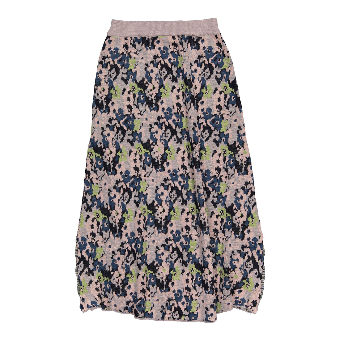 ROWE Floral Knit Maxi Skirt