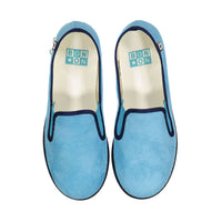 Bonton Blue Chaussons John Smoking Flats
