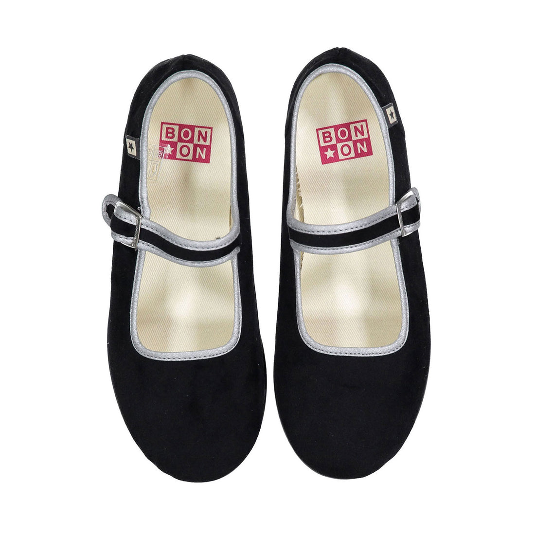 Bonton Gray Chaussons Mary Jane