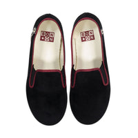 Bonton Not Black Chaussons John Smoking Flats