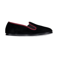 Bonton Not Black Chaussons John Smoking Flats