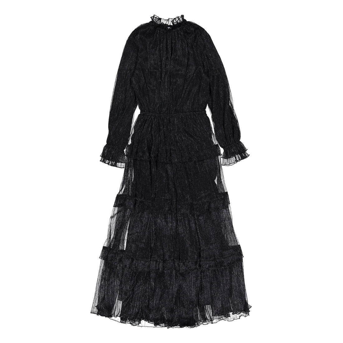 Venera Arapu Black Tulle Glowmoon Dress