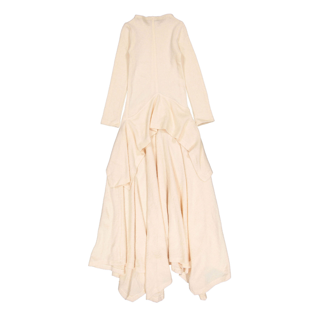 Venera Arapu Ivory Wool Sweetloop Dress