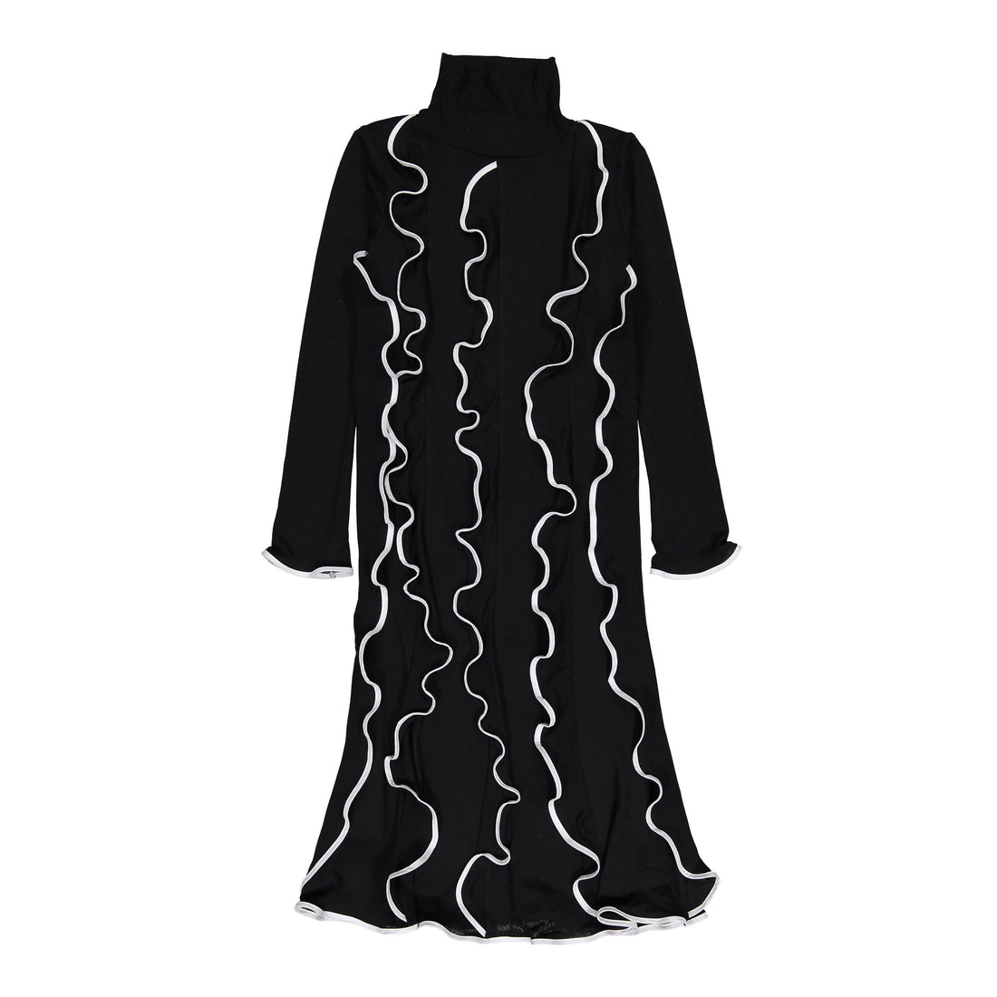 Venera Arapu Black Paneled Naboocrush Dress