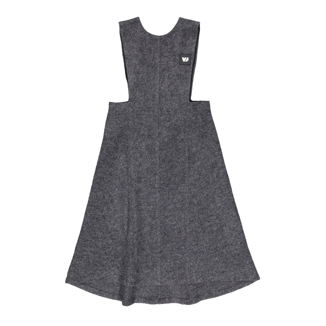 Venera Arapu Grey Wool Fadejoy Dress