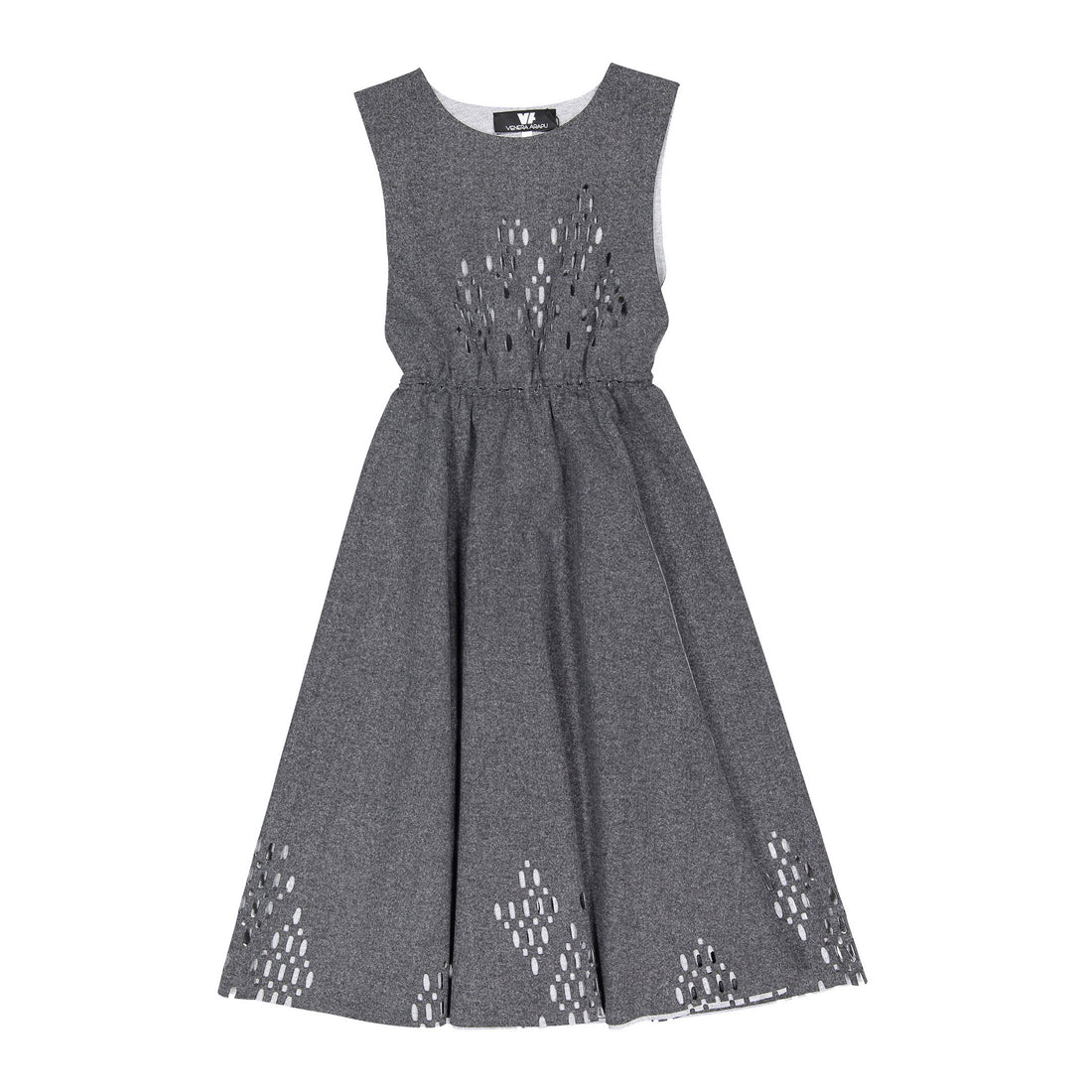 Venera Arapu Anthracite Sleeveless Sweetbrew Dress