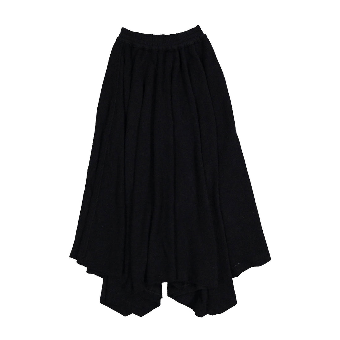 Venera Arapu Black Asymmetrical Fuseloop  Skirt