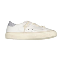 Golden Goose White/Silver May Nappa  Sneaker