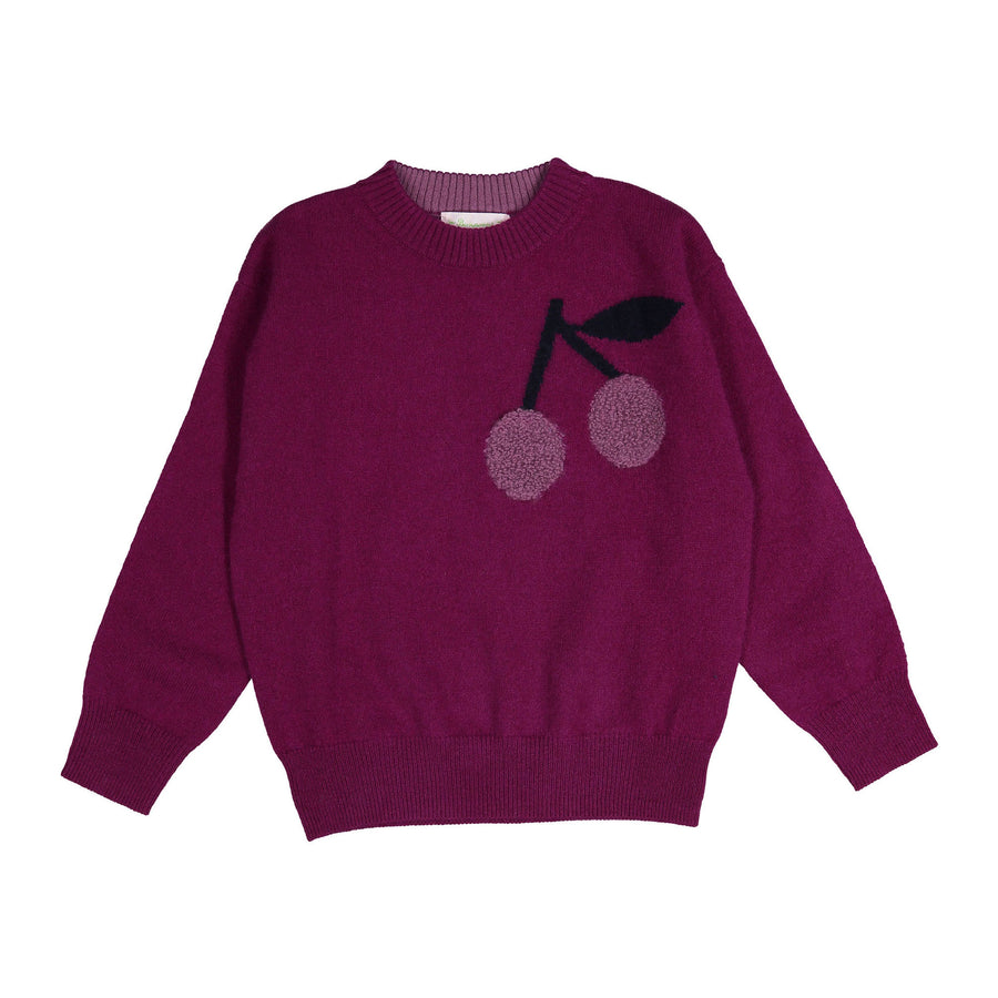 Bonpoint Purple Cherry Anumati Pullover