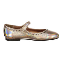 Papanatas Irridescent Dot Detail Mary Janes