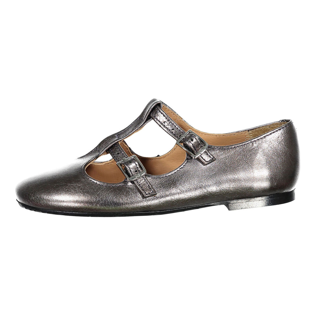 Papanatas Licorice Metallic Double T-straps