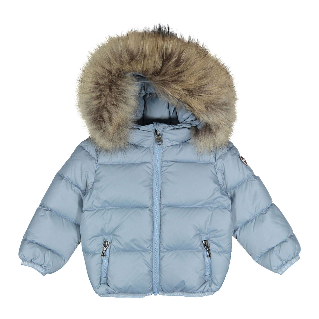 Colmar Blue Hooded Down Jacket