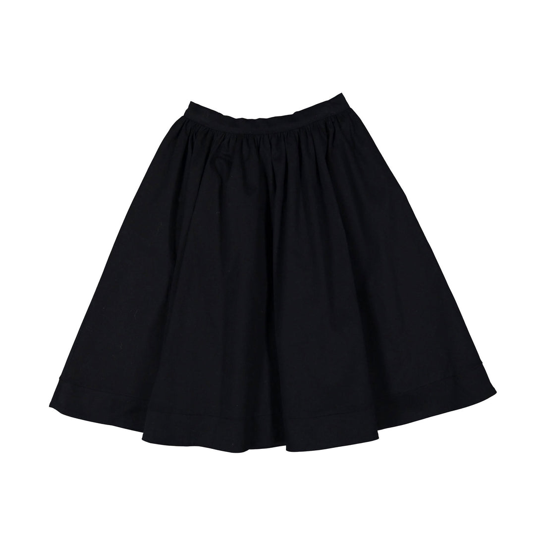 The Middle Daughter Black Taffeta In Full Swing Skirt