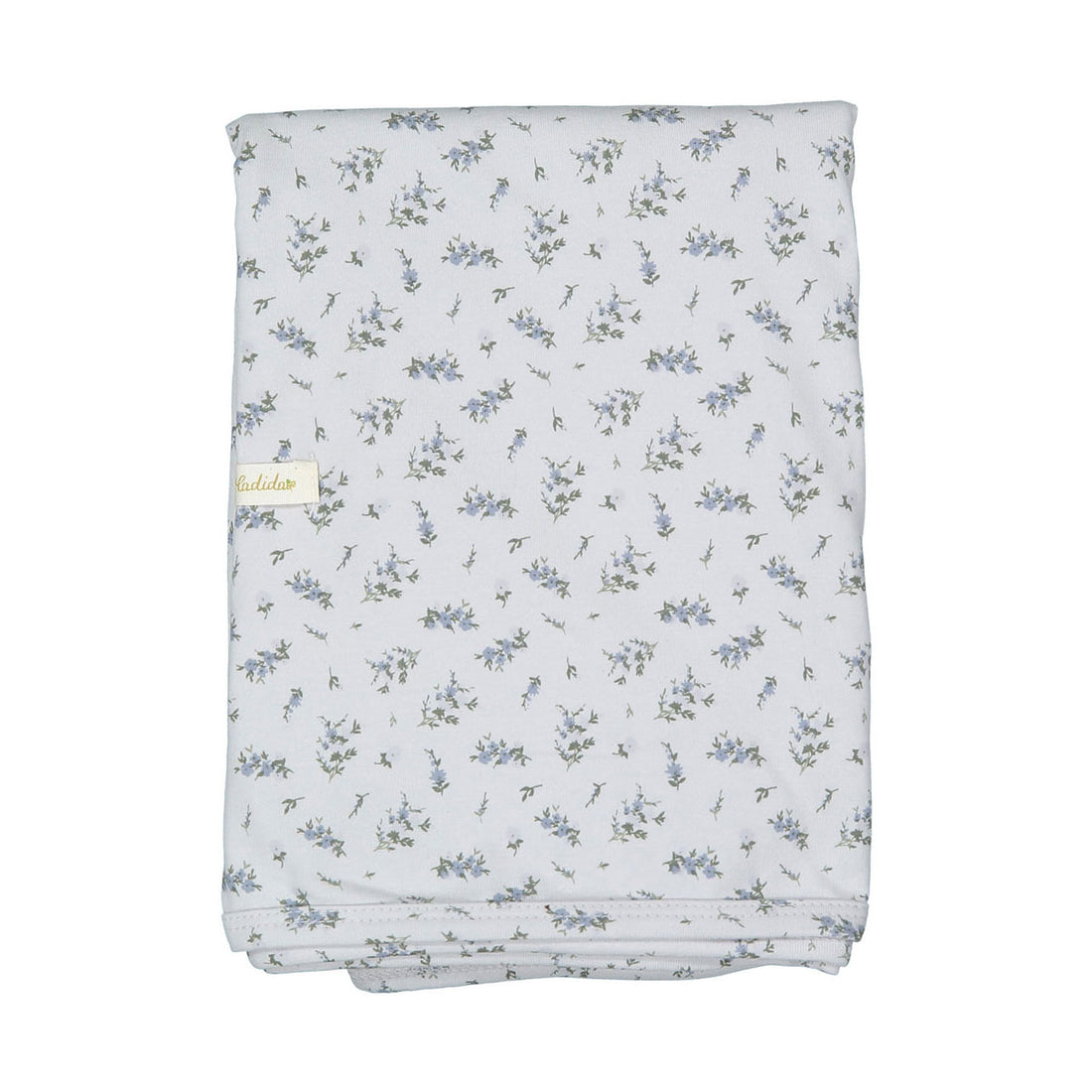 Ladida Layette Blue Flowering Fern Blanket