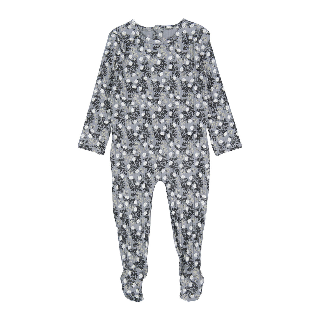 Ladida Layette Blue Clover Footies