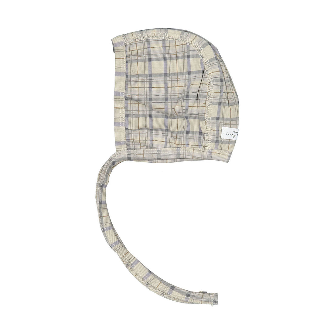 Lovely Littles Printed Bonnet - Tartan