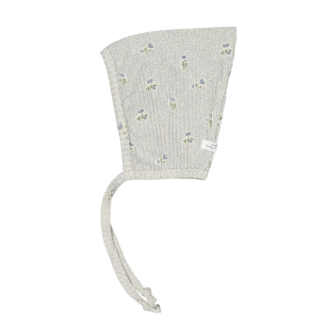 Lovely Littles Printed Pixie Bonnet - Dahlia Blue