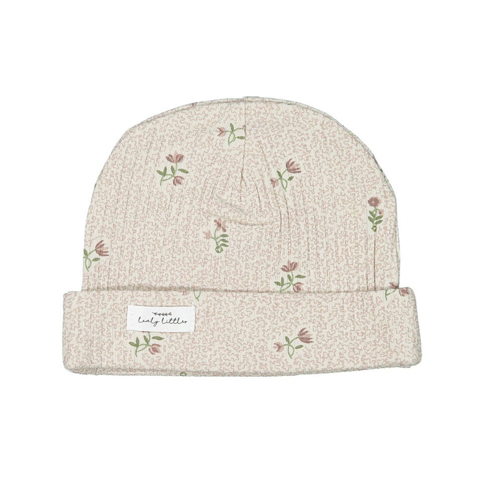 Lovely Littles Printed Hat - Dahlia Pink