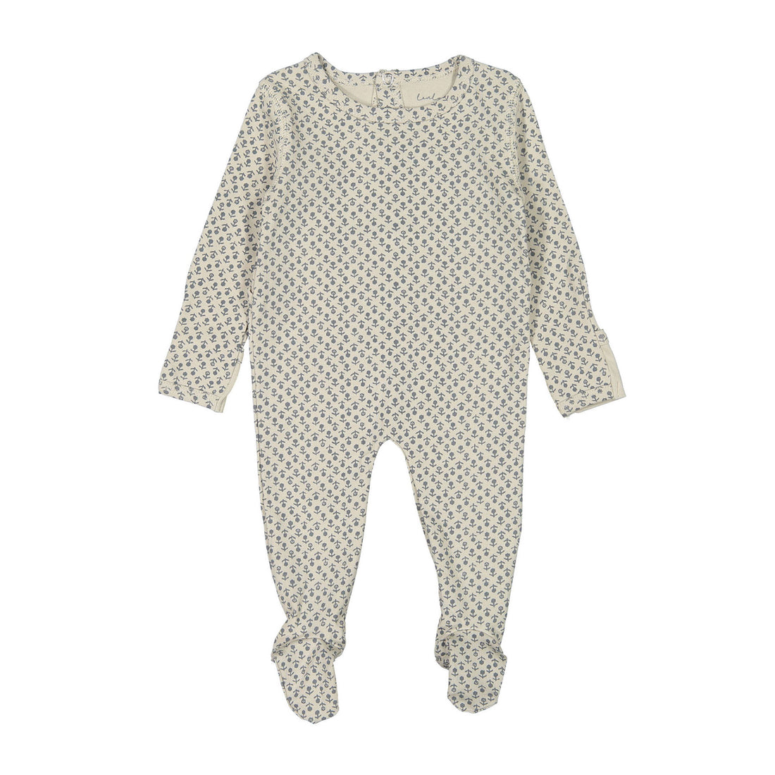 Lovely Littles Printed Romper - Quinn Blue