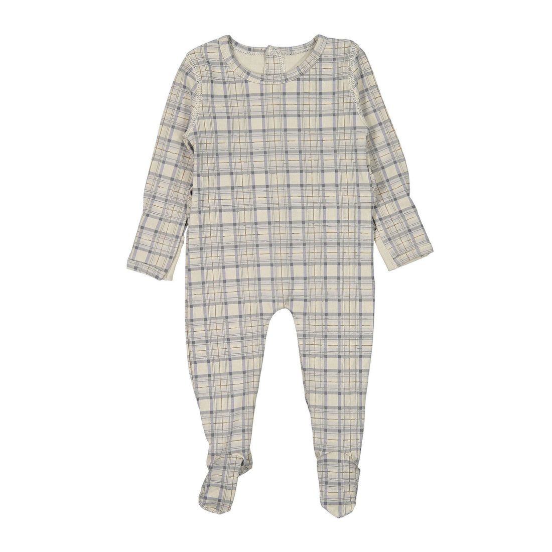 Lovely Littles Printed Romper - Tartan