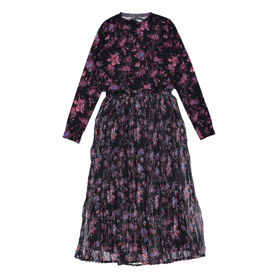 ROWE Printed Dress With Print Overlay