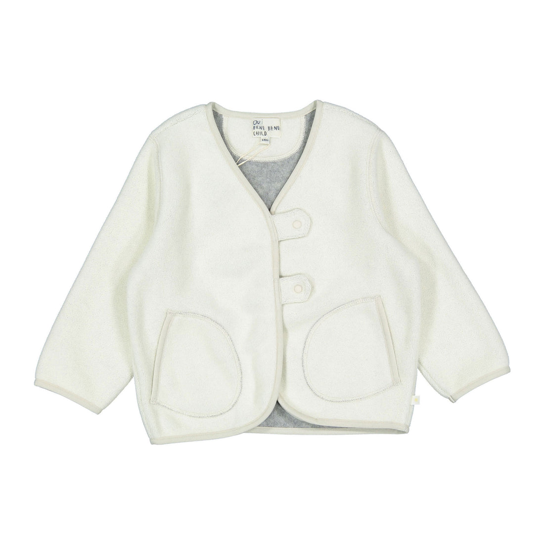 Bene Bene Ecru Baby Bene Fleece Jacket