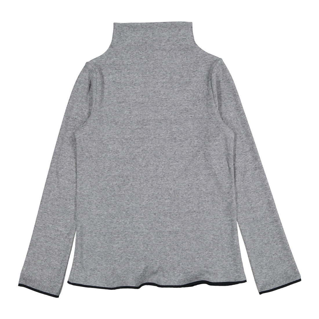 Venera Arapu Grey Trim Nabooluk Turtleneck