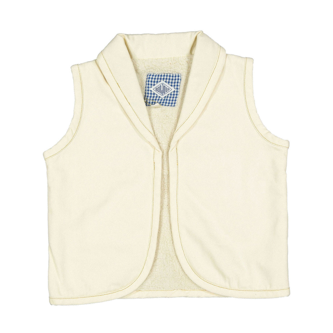 Bonjour Ivory Dyed Denim Jacket