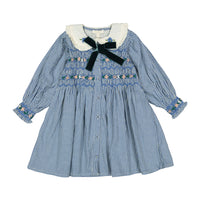Bonjour Vichy Blue Romantic Long Tunique