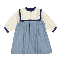 Bonjour Vichy Blue Ines Dress