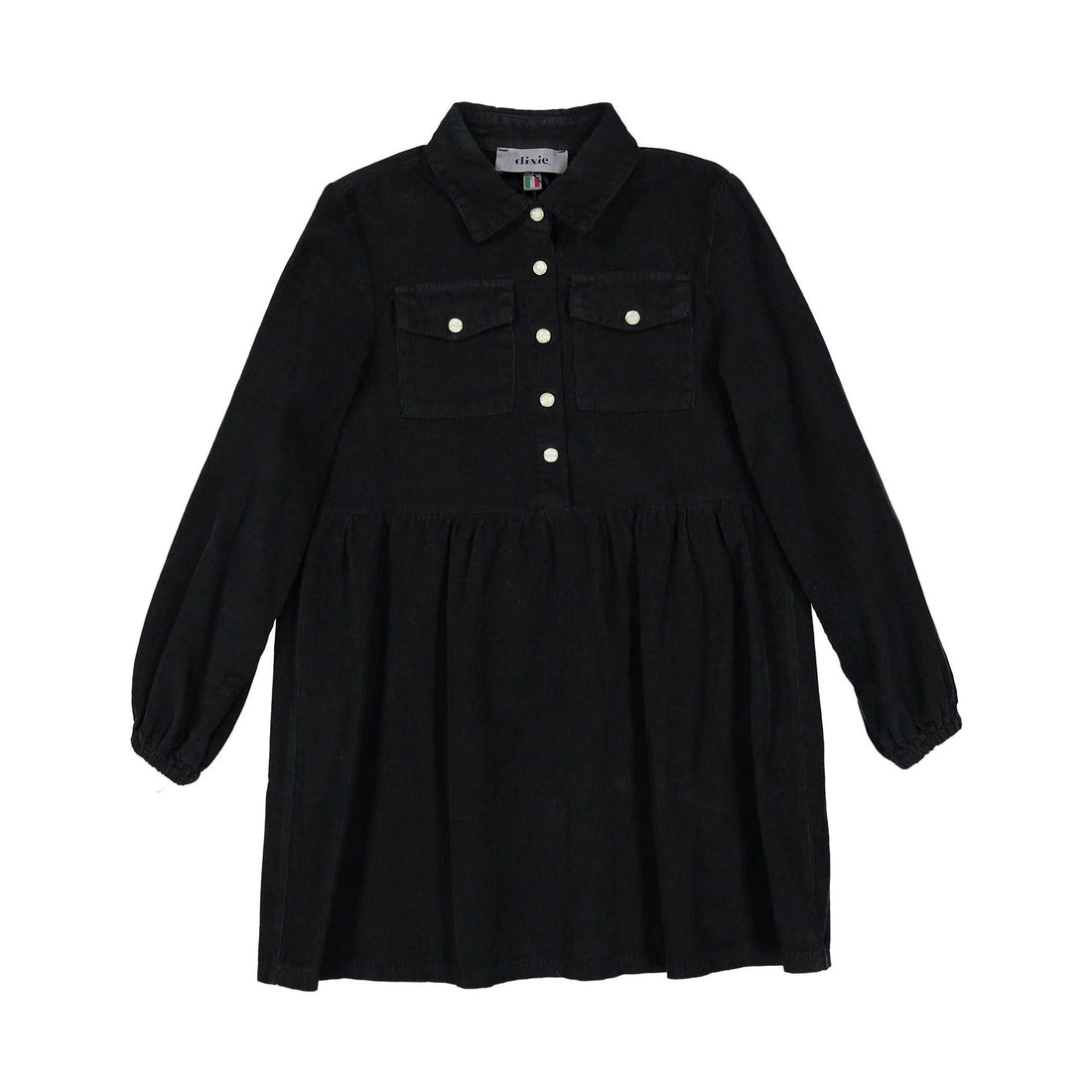 Dixie Black Shirt Dress