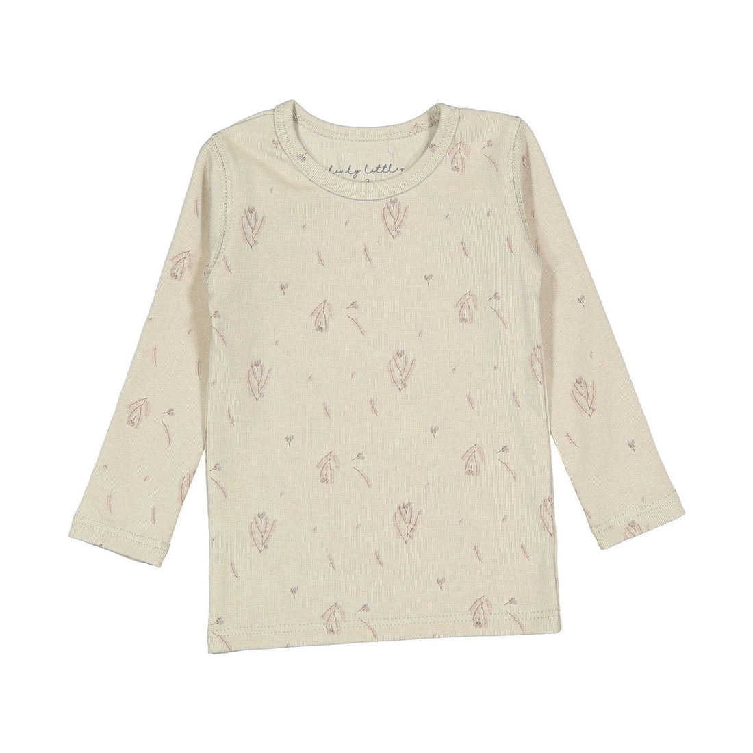 Lovely Littles Printed Long Sleeve Tee - Ember