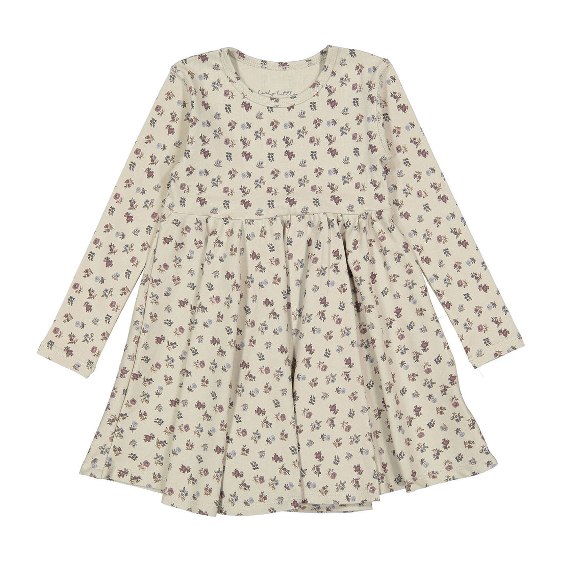 Lovely Littles Printed Long Sleeve Dress - Olivia