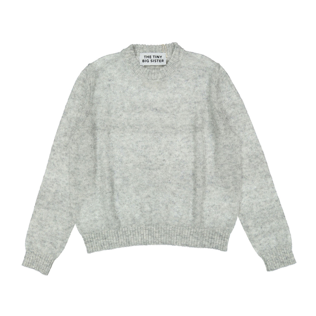 Tiny Cottons Grey Melange Sara Mohair Womens Sweater