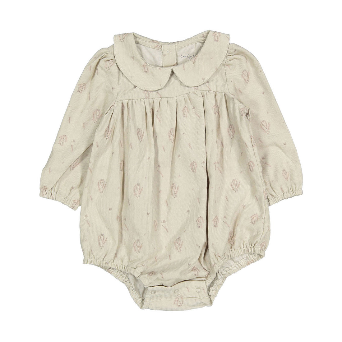 Lovely Littles Corduroy Romper - Ember