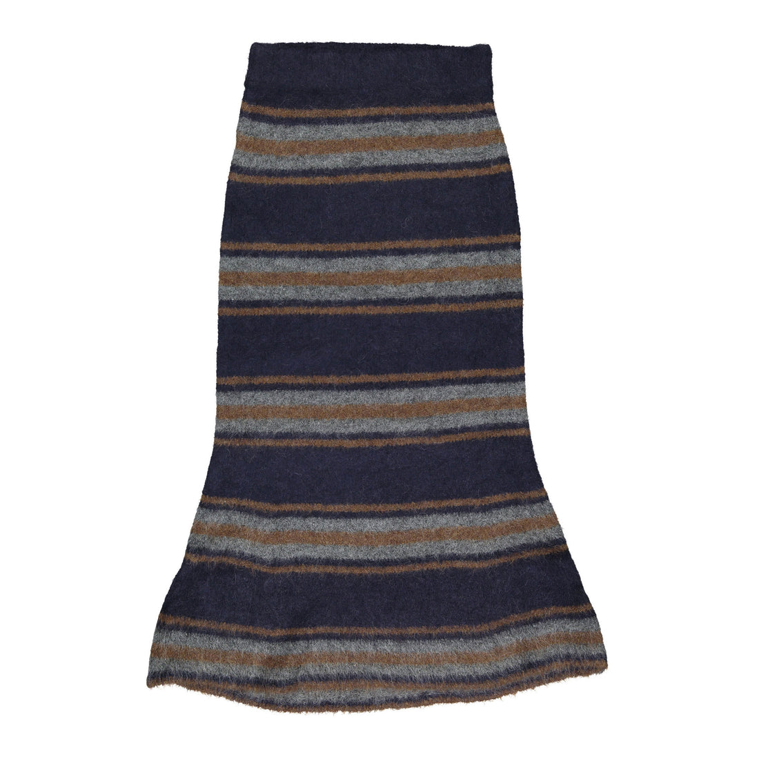 Tiny Cottons Navy Mermaid Stripesd Womens Skirt