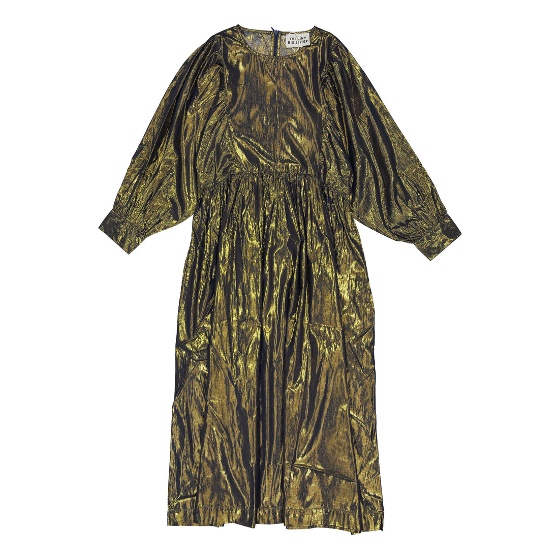 Tiny Cottons Navy Ruffled Womens Dress