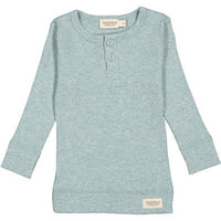 MarMar Copenhagen Pistachio Melange Henley Tee