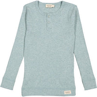 MarMar Copenhagen Pistachio Melange Henley Tee