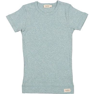 MarMar Copenhagen Pistachio Melange Plain T-Shirt