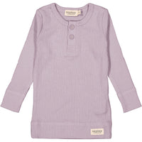 MarMar Copenhagen Lilac Bloom Long Sleeve Henley Tee
