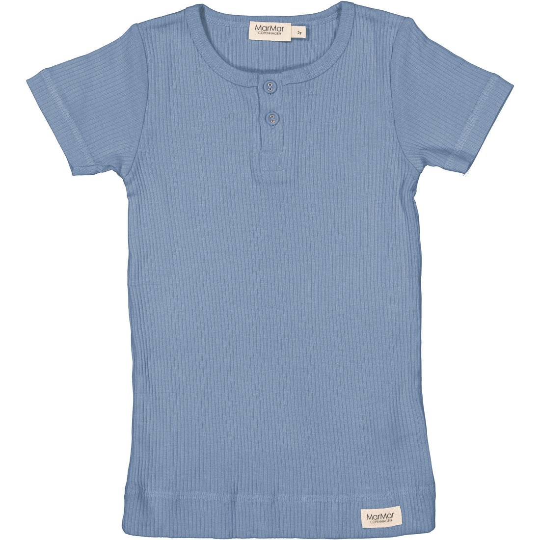 MarMar Copenhagen Storm Cloud Henley T-Shirt