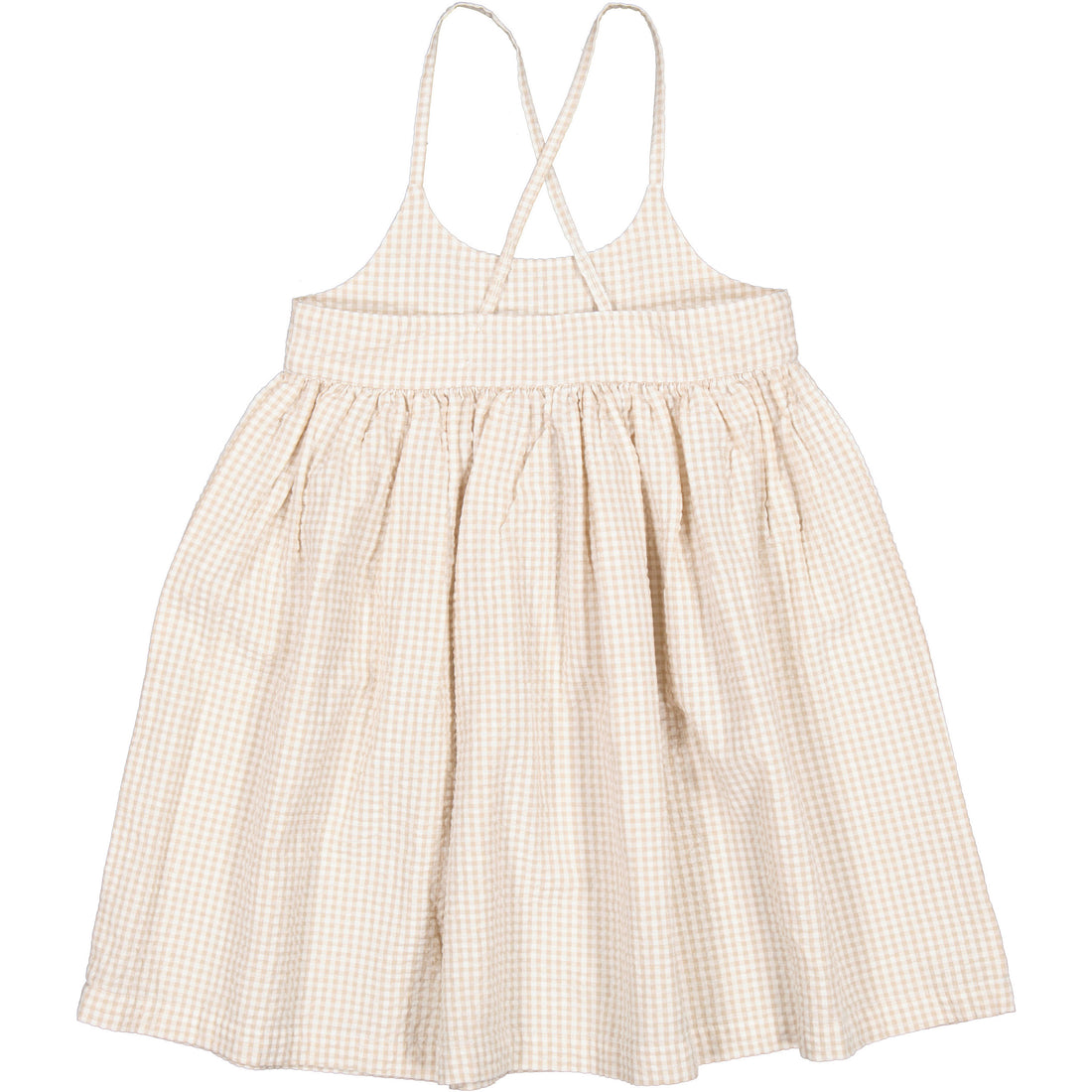 MarMar Copenhagen Grey Sand Gingham Divo Dress