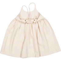 MarMar Copenhagen Grey Sand Gingham Divo Dress