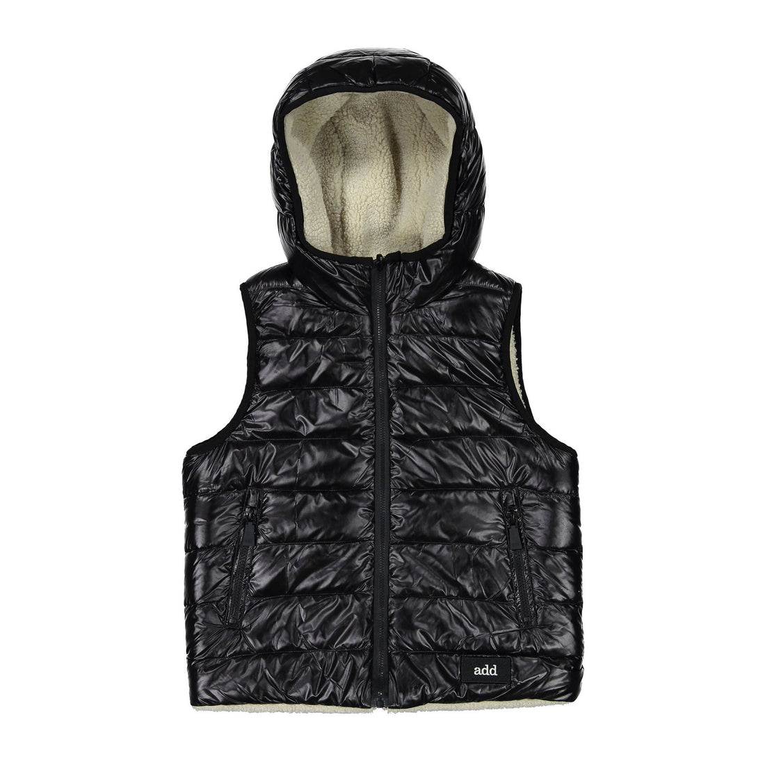 Add Noir Down Vest + Down Jacket