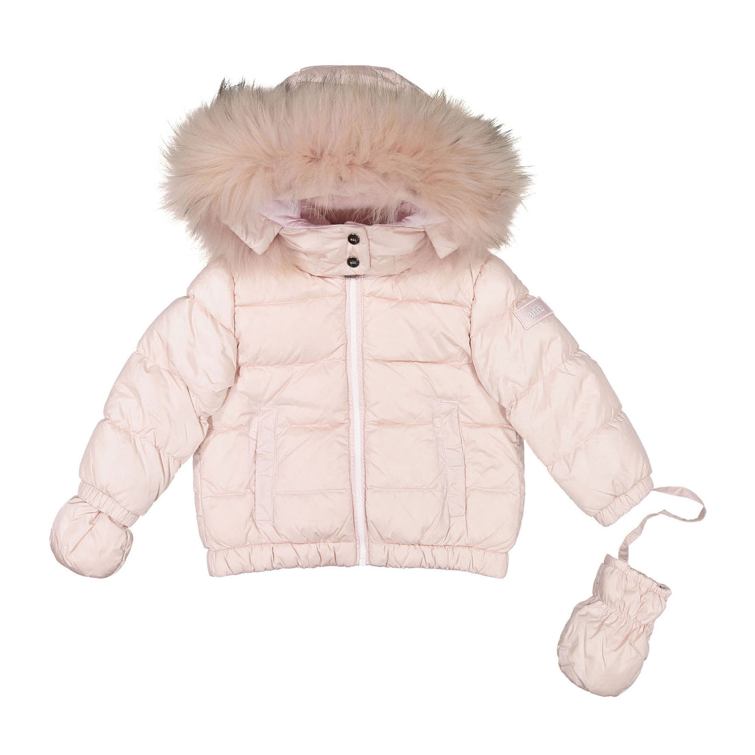 Add Peony Down Jacket With Fur – Ladida1