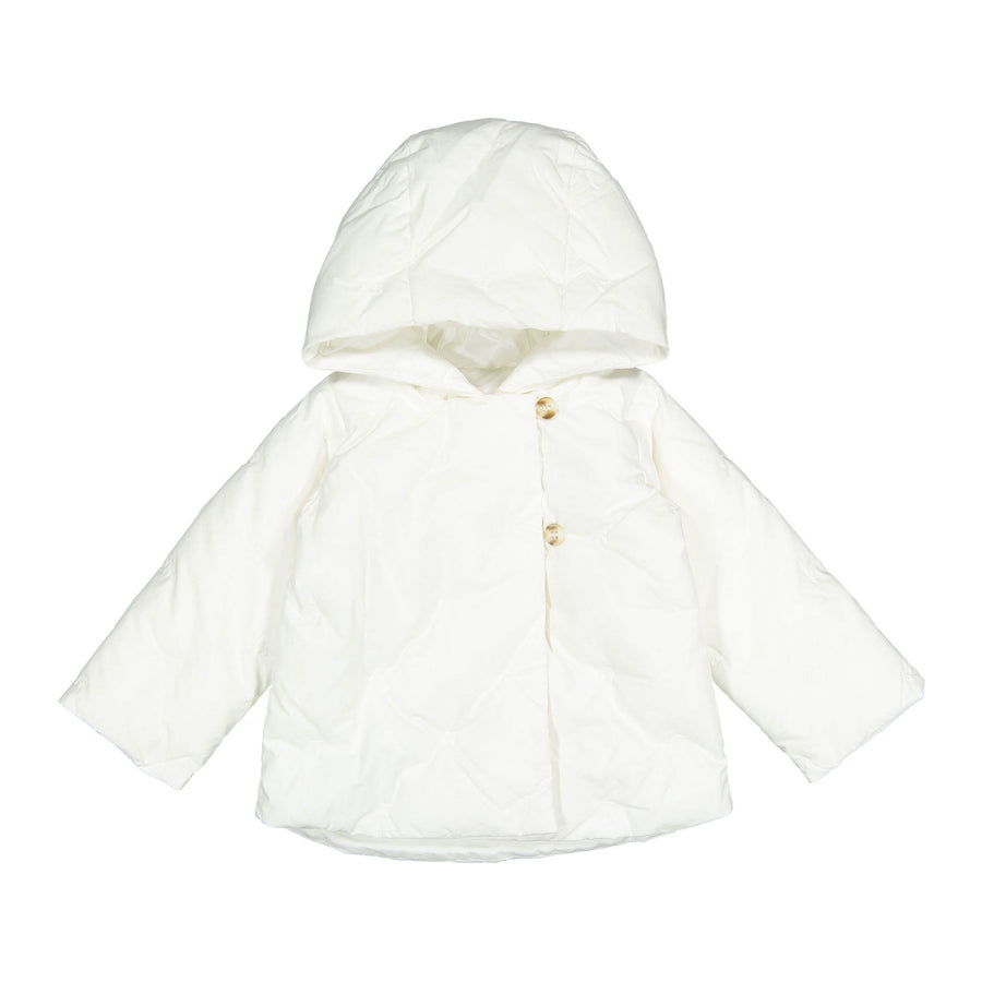 Bonpoint Off  White Bonno Baby Jacket