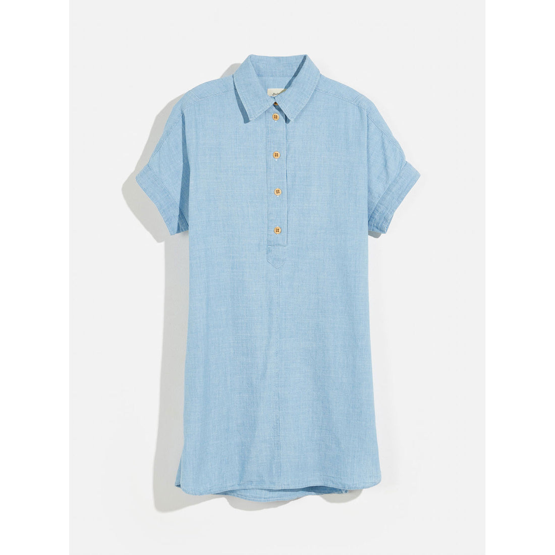 Bellerose Light Blue Bleach Panda Polo Dress